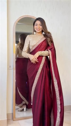 Vidhi Rajput on Instagram: "Obsessed with sarees ❤️ Karwachauth outfit, festive outfit , diwali , saree , ready to wear saree #redsaree #readytowearsaree #karwachauth #redsareelove❤️ #saree #karwachauthspecial #karwachauthlook"