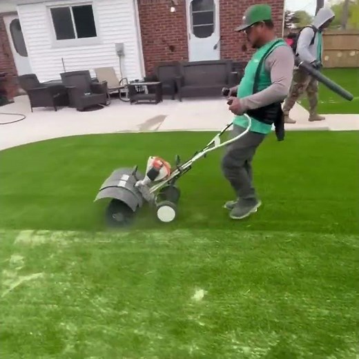 Backyard Transformation: Premium Residential Pet Turf Installation #ArtificialGrass
