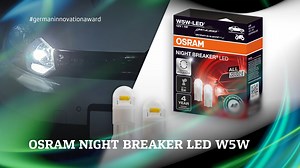 🏆 Strahlender Erfolg beim German Innovation Award 2024! Wir sind stolz, auch in diesem Jahr den German Innovation Award 2024 gewonnen zu haben! Als erste straßenzugelassene* NIGHT BREAKER LED W5W für den Einsatz in allen* 12V Fahrzeugmodellen konnten wir die Jury des @germandesigncouncil überzeugen. ✨ Erfahrt mehr über dieses herausragende Produkt: bit.ly/44ogh7D | OSRAM Automotive