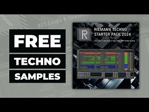 300 FREE Techno Samples | Techno Starter Sample Pack by Riemann Kollektion