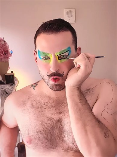 Clown Make-up Process: Easy Clown Makeup Tutorial