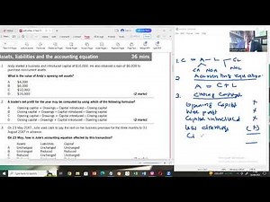 ACCOUNTING EQUATION AND CALCULATING PROFIT FROM CAPITALS
