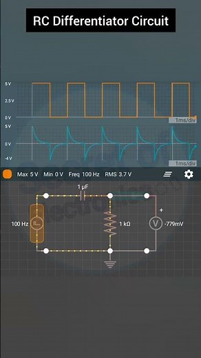 RC Differentiator Circuit