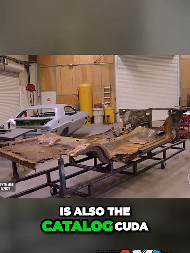 The Ultimate Car Rebuilt - Building a 1971 Hemi Cuda from Scratch #graveyardcarz #autometaldirect #amdgarage #hemicuda #barracuda #mopar #moparornocar @graveyard.carz
