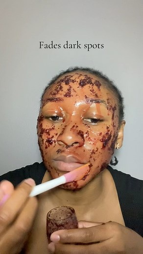 Part 1 — Beetroot powder 🍷Egg white 🥚Honey 🍯DIY glow mask ✨ #skincare #darkspots #wellness #facemaskisamust | Nolkie Monarch Matshedisho