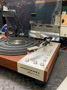 The Marantz 6300 Turntable what a beauty! #vintageaudio #hifiaudio #audiophile #audiophiles #marantz #turntable #vintage #hifi #vinyl #records #cool #workvibes | The Vintage Audio Shop