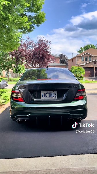 Mercedes C63 AMG Sound Comparison 2012 vs Now