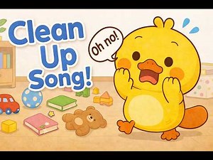 Clean Up Song for Kids 🧸 | Tidy Up Song | Fun Cleaning Song with Plee
