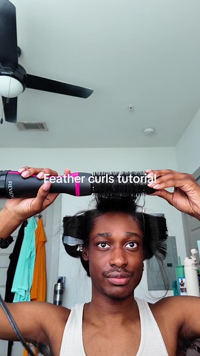 Feathered Curls Tutorial with Round Brush Blow Dryer