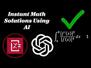 Use AI To Solve Any Math Problem In 1 Minute