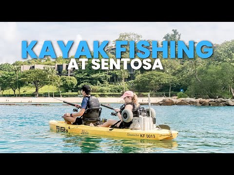 KAYAK FISHING IN SINGAPORE WITH FEVER - First time fishing in Singapore