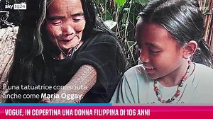 Tatuatrice filippina di 106 anni è la cover star più anziana mai comparsa su Vogue