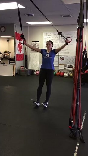 TRX shoulder lateral raise
