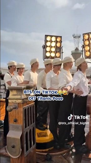 BTS TIKTOK | OT7 Titanic Pose