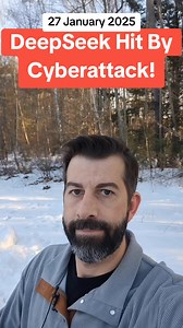 DeepSeek was hit by a large-scale cyberattack! | Matt Ross News