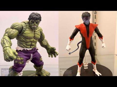 New Mezco Toyz Hulk revealed Nightcrawler & more action figures on display Sdcc 2025