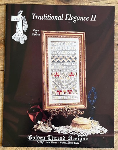 Vintage Traditional Elegance II Needlework Chart • Counted Thread Embroidery Sampler Pattern - Etsy
