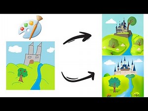 Generate an image from a path created in Paint (Stable Diffusion Img2Img)