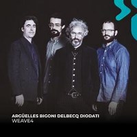 Weave4 – Steve Argüelles, Francesco Bigoni, Benoit Delbecq, Francesco Diodati Review | All About Jazz