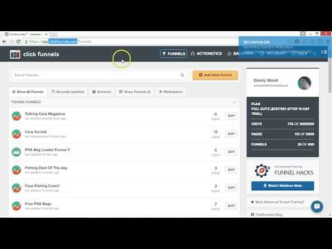 Free Click Funnels Tutorial - How To Build Your First Click Funnel