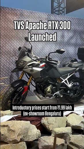 TVS Apache RTX 300 Launched