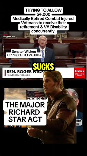 Support the MAJOR RICHARD STAR ACT for Veterans