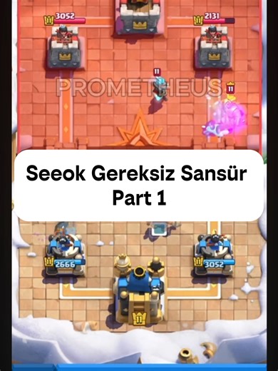 Seeok Gereksiz Sansür PART 1 ! #clashroyale #clashroyaledaily #clashroyalememes #foryou #keşfet #seeok #fypツ