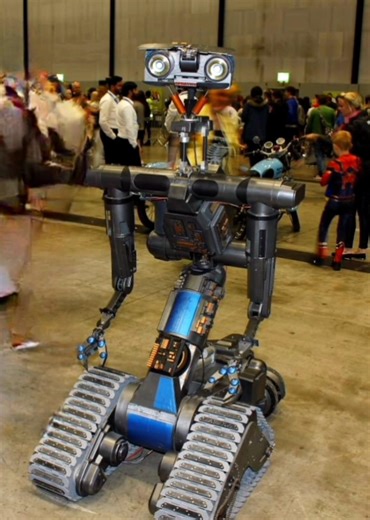Liverpool Comic Con 2022 Short Circuit Johnny 5 Robot Photographed