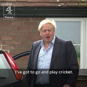 1.2M views · 4.4K reactions | “Christ. I’ve got to go and play cricket.” Thunder interrupts Boris Johnson as he leaves his house, with Scotland announcing “immediate discussions” to “protect" their place in the EU, and foreign ministers pressing the UK for a quick exit. | Channel 4 News | Facebook