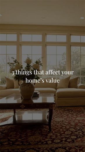 Wondering what really impacts your home’s value? Here are three of the biggest factors: 1️⃣ Location — Proximity to schools, shopping, parks, and amenities can make a huge difference. 2️⃣ Condition — Well-maintained homes with updated systems (roof, HVAC, plumbing) hold value better. 3️⃣ Market Conditions — Inventory levels, interest rates, and demand in your area all influence value. Whether you’re thinking about selling or just curious, knowing these factors helps you understand where your hom