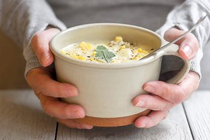 Corn and Cheddar Cheese Chowder