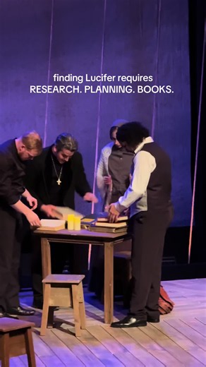Reverend Hale is an avid reader! #thecrucible | Lucifer