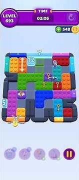 Color Block Jam Level 693 Walkthrough Solution