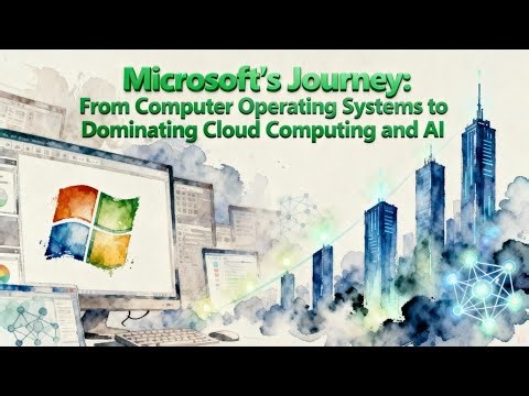 Microsoft's Journey: From Computer Operating Systems to Dominating Cloud Computing and AI