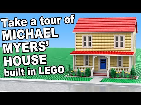 LEGO Simple Farm House Custom Build MOC