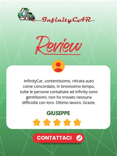 📍 Servizio in tutta Italia. Ma con una differenza importante: non lasciamo il cliente “in mezzo”. Noi coordiniamo una nostra rete di demolitori certificati per trovare la soluzione giusta e far partire la procedura correttamente. Per te significa: ✅ un unico riferimento ✅ meno confusione ✅ più velocità ✅ tutto più semplice Dal modulo al ritiro, ti seguiamo noi. 🚗 InfinityCar - Esperti della demolizione auto gratuita https://shorturl.at/ijqzK 📍 Viale Leonardo da Vinci 97 – Trezzano sul Navigli