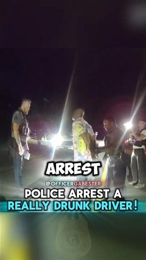 Police Arrest A Really Drunk Driver!