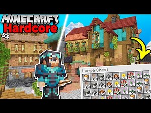 I BUILT NEW FARMS in Hardcore Minecraft 1.20 Survival Let's Play