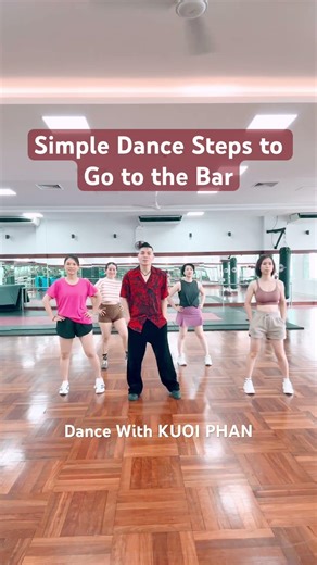 Simple Dance Steps to Go to the Bar. Dance With KUOI PHAN. ‪@kuoiphan8664‬
