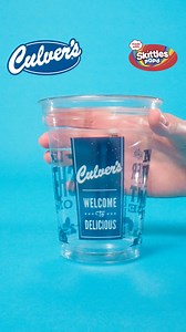 Our new desserts made with SKITTLES® POP’D are like a party in a cup – and this party is POPPIN'. | Culver's