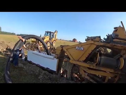 Farm Drainage Tile Installation