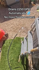 Your pool cover shouldn't double as a swamp. 🫠 Fix it before it freezes. Rain, snow, melting ice — they turn your pool cover into a soggy, sagging mess. Left unchecked, that water can damage your cover, tear liners, and become a breeding ground for algae. 💪 Meet PCP025 Pool Cover Pump – your off-season pool hero. ✅ Drains up to 2,250 GPH — no more standing water ✅ Auto shut-off when water’s gone ✅ 1/4HP motor power in a compact build ✅ Plug-in and go — no complicated setup Keep your pool prote