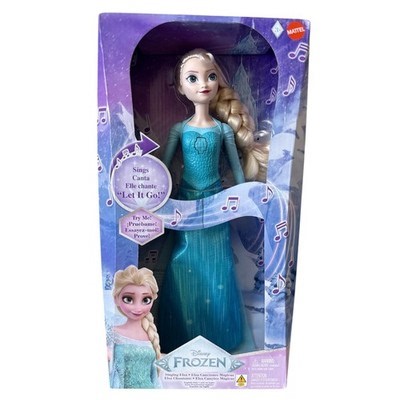 Disney Princess Elsa Doll Frozen, Sings Let It Go, Musical Singing Doll Figure | eBay