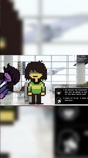 Kris and Susie Miss Their Flight. #voiceacting #deltarune #ShelterGang #ComicDub #funny #Yes #No #G