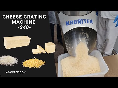 Commercial Cheese Grating Machine S40 | Kronitek