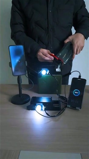 Power up instantly with salt water, Smart and reversible.‪@kickstarter‬