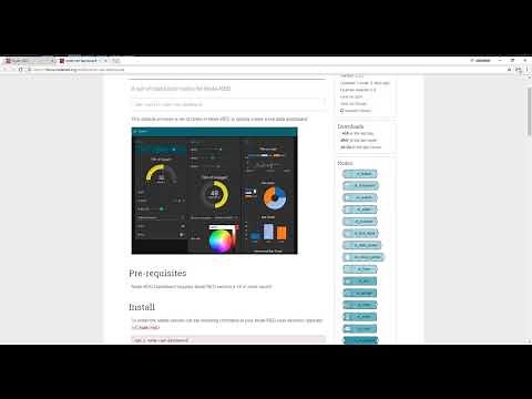 Node-Red Palette, Importing Nodes