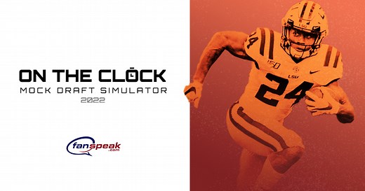 2022 Redraft NFL Mock Draft | Fanspeak On The Clock Simulator