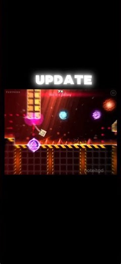 UPDATE!! My level Part 2 🏭#geometrydash #gd #editor #edit #level