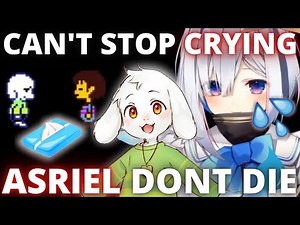 【Hololive】Kanata cries after fighting Asriel and forgiving him (Pacifist Route)【Undertale】【Eng Sub】